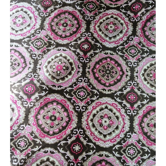 Vtg Y2K Self Esteem Satin Babydoll Tank Top Camisole Tie Back Geometric Boho 1X - Picture 5 of 8